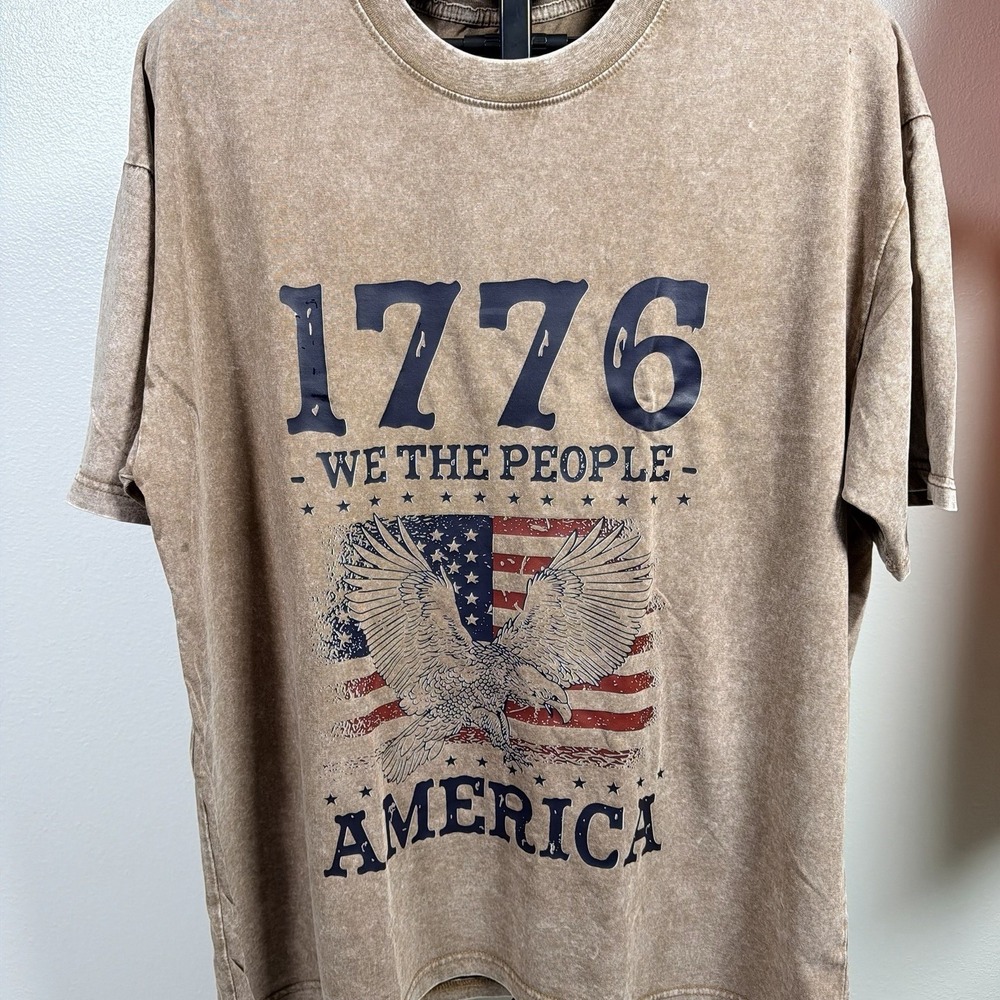 We‎ The People 1776 Shirt, Patriotic Eagle USA 250th Anniversary Tee America 250